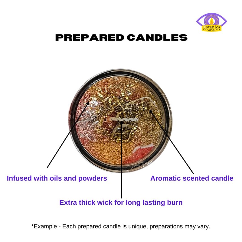 Prepared Candle Las Tijeras Veladora Preparada