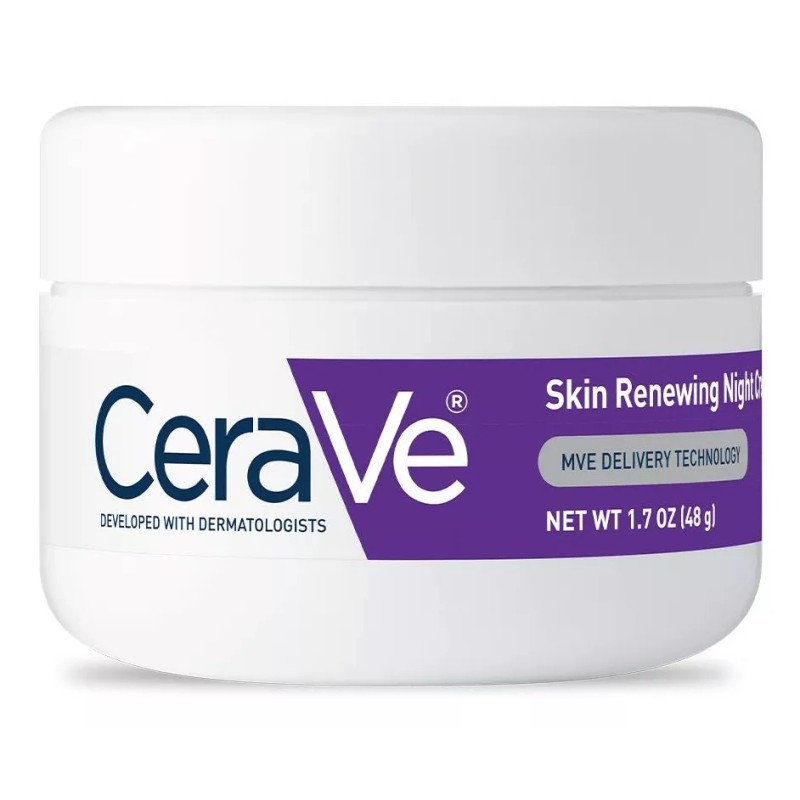 Cerave Suero Retinol Skin Renewing Y Crema De Noche Antiedad