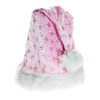 Ciffre Set of 5 Christmas Hats Santa Hat Pink Plush