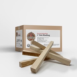Heatcraft Premium Kiln Dried Wood Kindling for Pizza Ovens, Tabletop Fire Pits & Campfires