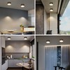 Klighten LED 18 W surface-mounted spotlight, round ceiling spotlights, surface-mounted