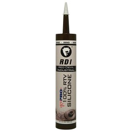 Red Devil 08164I12 RD PRO Industrial Grade RTV 100% Silicone Sealant, 10.1 oz, Bronze, 12 Pack