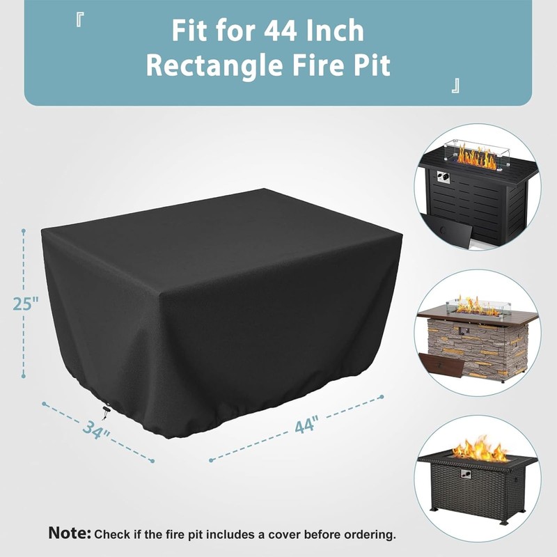 Fire Pit Table Cover for Outland Living 401/403 Outdoor Propane