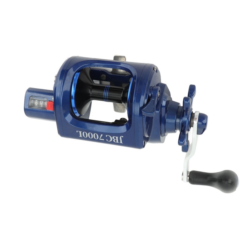 Baitcasting Fishing Reel Round Baitcaster Reel Smooth Powerful Saltwater Inshore