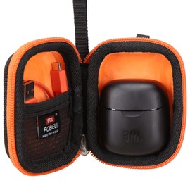 FBLFOBELI Storage Case for JBL Tune 125TWS / 225TWS True Wireless Earbud Headphones, Travel Protective Carrying Case With Clip (Case Only)