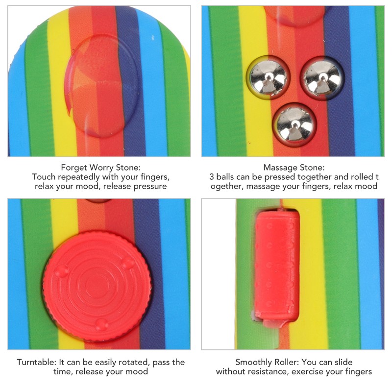 Fidget Toy Reduce Stress Relax Mood Portable Anxiety Sensory EDC
