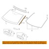 Genuine Honda 73152-TK8-A01 Garnish