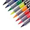 Sharpie 1779005 Brush Pens, Stained, Set of 8, Water-based, Markers,
