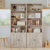 IRONCK Industrial Bookshelves and Bookcases with Doors Floor Standing 6