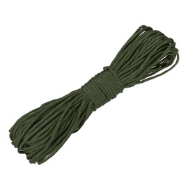 YELARXI Reflective Paracord Rope, Fluorescent Paracord Rope 7 Strand Guyline Camping Parachute Cord, 4 mm 98 ft Fit for Camping Hiking Fishing Tent Outdoor DIY Projects (Olive Green)