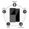 [araree] Galaxy Z Fold6 Compatible Glass Film (2 Pieces), 9H