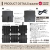 OnLord OL-408 Portable Solar Charger, Solar Panel, 30 W, 6