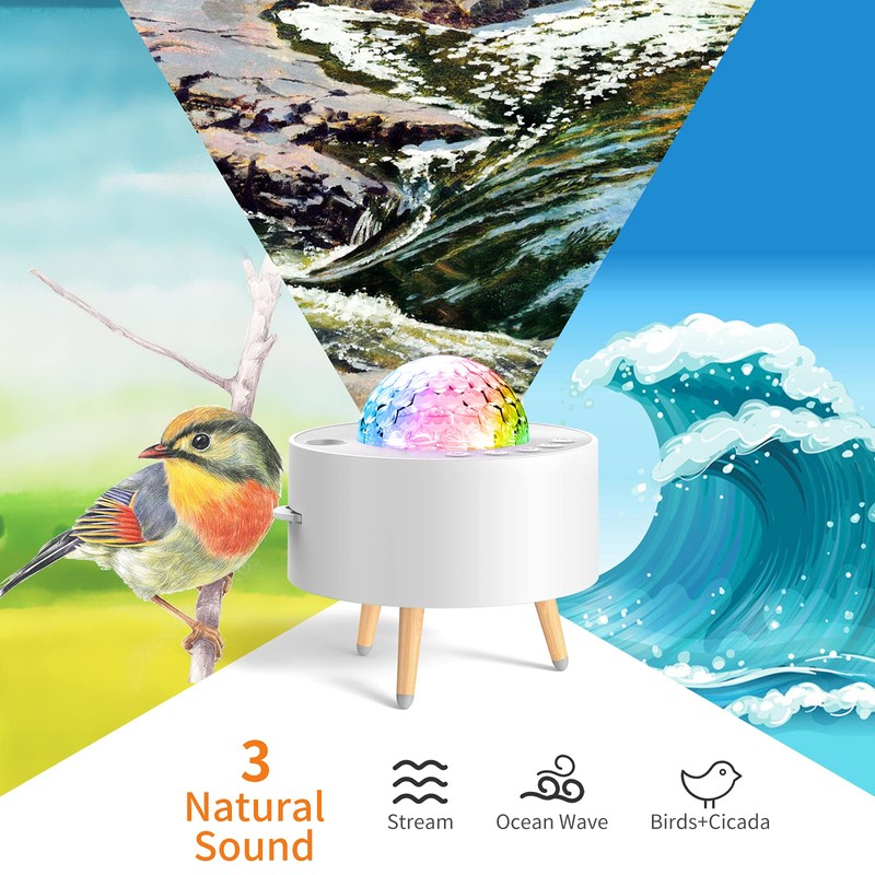 Auplf Starry Sky Projector, Star Lamp Galaxy Light with App