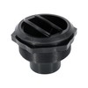 X AUTOHAUX 2pcs 63mm Universal Black Air Conditioning Vent Outlet