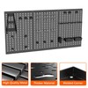TORACK 3Pcs Metal Pegboard Panels for Garage Wall Utility Tools