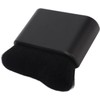 Brocha Bronceadora YUYTE, Pincel Plano Sintético Negro, Nailon, Para Bronceador,