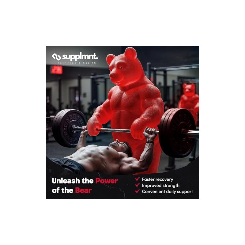 Supplmnt. Creatine 120 Gummies Max 5000mg for Men & Women