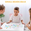 Keggaen 300Pcs Mini Resin Animals, Counting Bears Small Resin Tiny