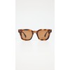 Chimi 04 Sunglasses, Tortoise, Print, Brown, Tan, One Size