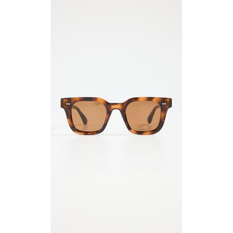 Chimi 04 Sunglasses, Tortoise, Print, Brown, Tan, One Size