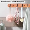 14 PCS Wall Mounted Hooks Coat Hooks with 30 PCS