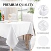 Softalker Jacquard Rectangle Tablecloth, Swirl Design Waterproof Stain Resistant Table