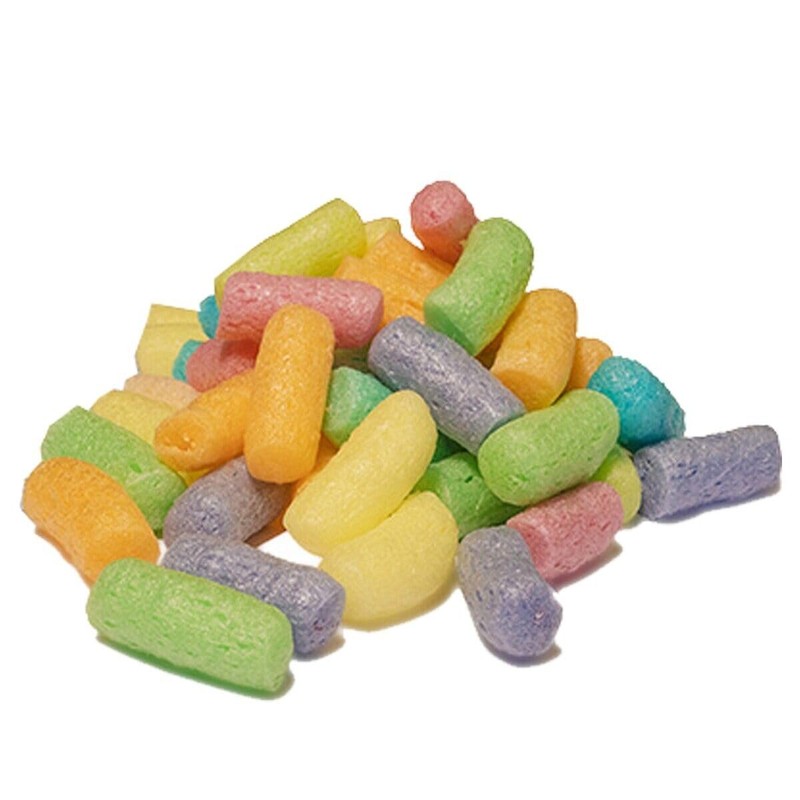 Biodegradable MULTI COLOURED Loose Fill PACKING PEANUTS Protective Void Filler
