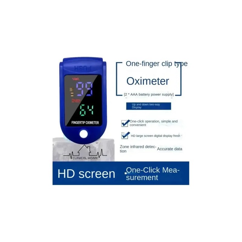 Medidor De Presion Arterial Para Brazo Oximetro Y Termometro Negro