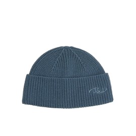 JACK & JONES Men's Ribbed Hat Short Winter Beanie Headwear Hipster Recycled Jacair, blue