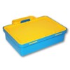 Tupperware Vintage TupperToys Carrying Case & Complete Stencil Art Set
