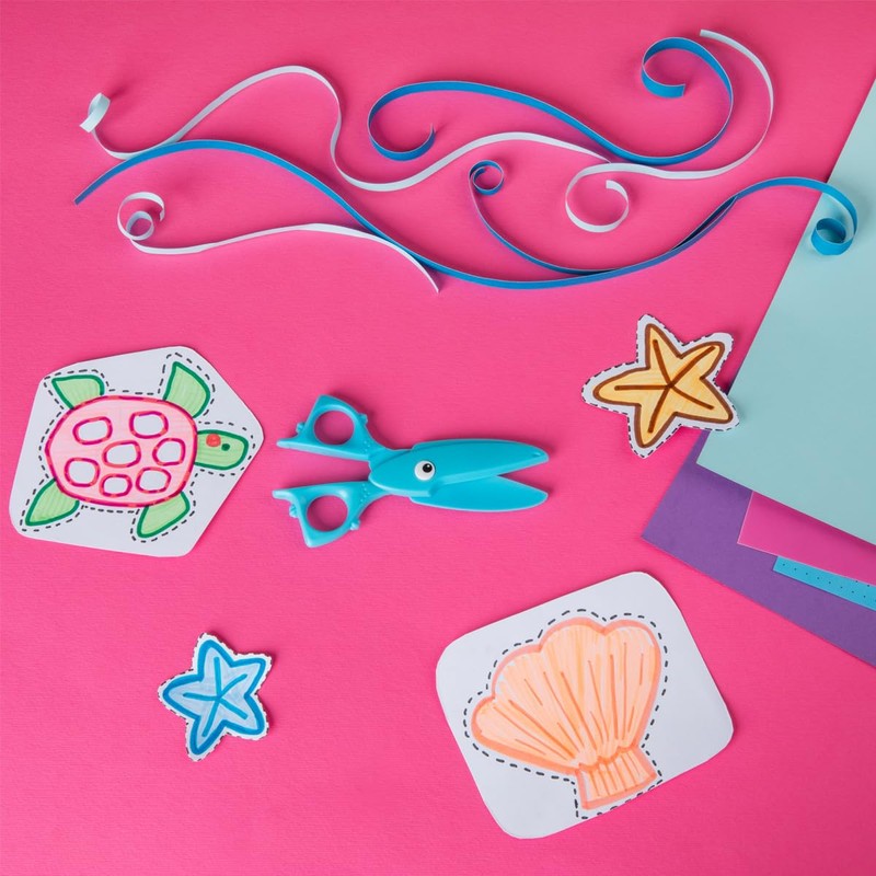 Fonzell Kids Safety Scissors - Squid Design