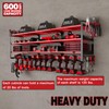 NattyDot 48" Large Power Tools Organizer Wall Mount,12 Drill Holder