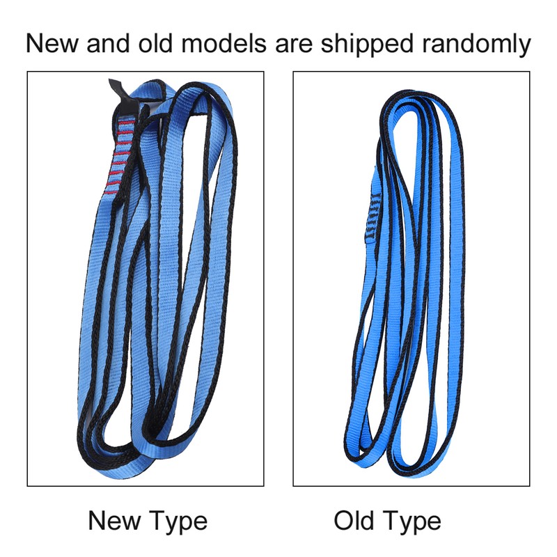 Mountaineering Climbing Load Bearing Flat Belt Strap Outdoor Safety Rope(120cm