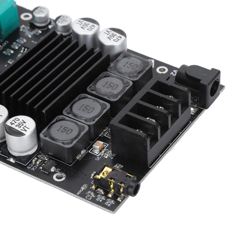 2x100W Amplifier Board HIFI with Treble Bass Control TPA3116D2 DC12‑24V