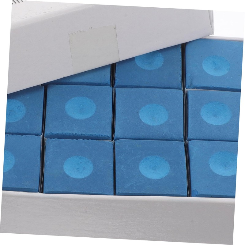 BESPORTBLE 12 Pack Billiards Chalk Cubes Snooker Chalk Pool Table