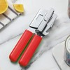 Simple Steel Can Opener - Sturdy Metal Manual Lid Opener,
