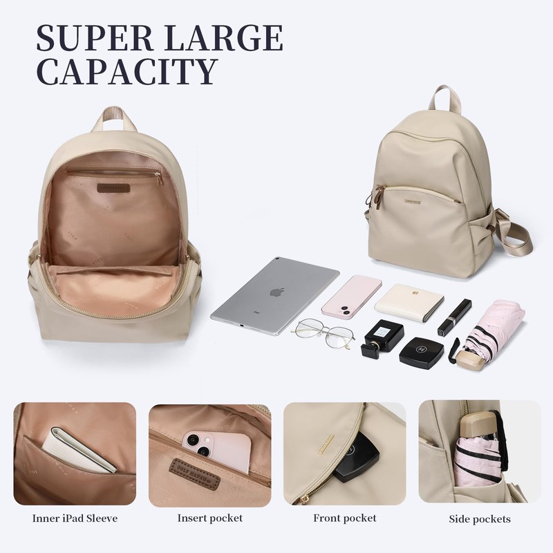 GOLF SUPAGS Stylish Backpack Purse for Women Casual Travel Daypack