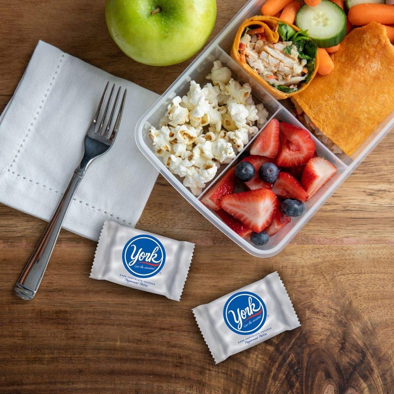 YORK Dark Chocolate Peppermint Candy (Patties), 5.25 Pounds