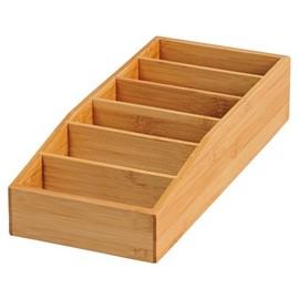 Kesper 70722 Storage Box 35 x 14 x 10 cm Bamboo