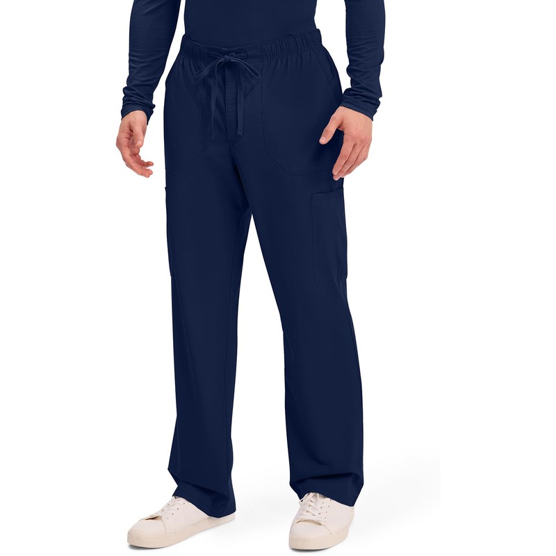 Cherokee Scrubs for Men Tapered Leg Cargo Scrub Pants with