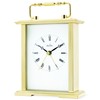 Acctim Gainsborough Mantel Clock Quartz Polished Metal Carriage Clock Energy