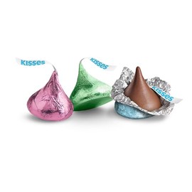 Hershey Kisses Milk Chocolate, Easter Candy Bulk Bag, 330 ct (Pack of 2)