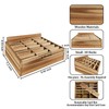 Amcortn Card Display Shelf - Wooden Playing Card Display Card