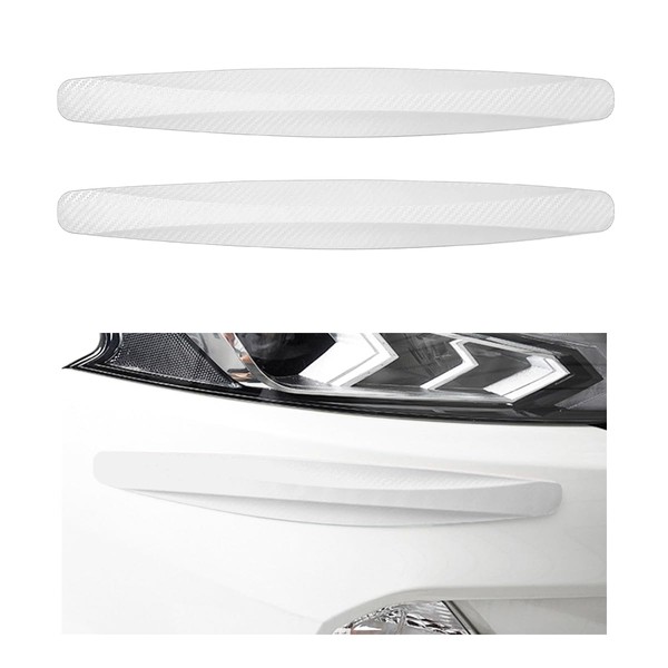 SHMZK - 2 tiras de protector de parachoques de coche,