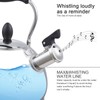 Creative Home 2.6 Qt. Stainless Steel Whistling Tea Kettle Teapot