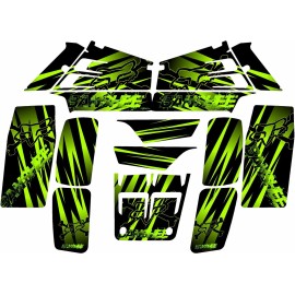 Yamaha banshee full graphics kit... THICK AND HIGH GLOSS