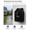 Key Security Box Wall Mount, 4-Digit Combination Lock Box with