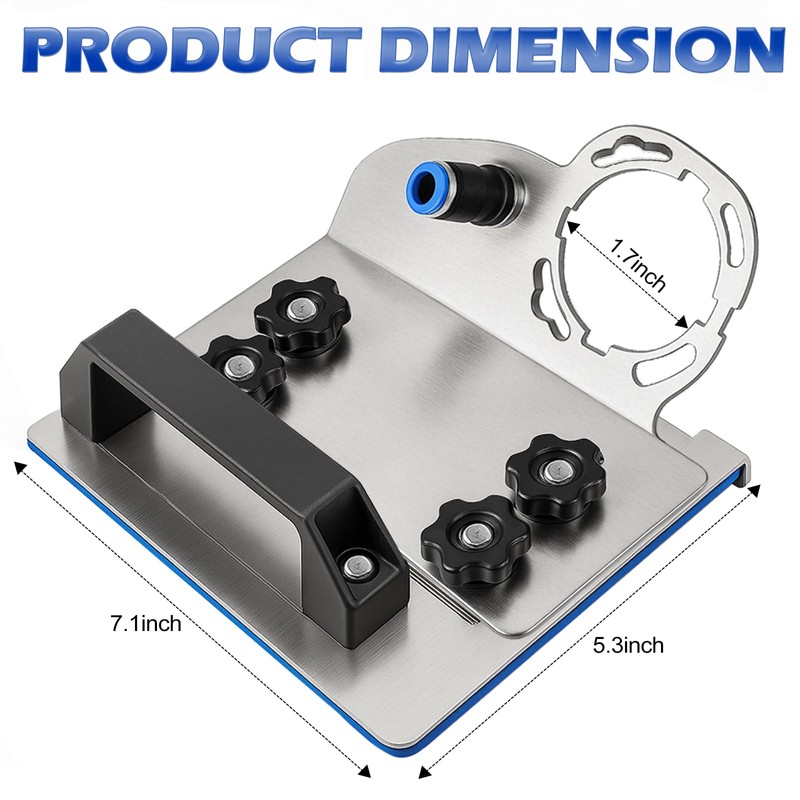 Angle Grinder Stand for Tile 45° Chamfer Cutting, 45 Degree