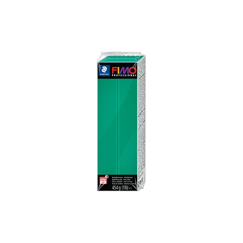 STAEDTLER 8041-500 FIMO Professional Oven-Hardening Polymer Modelling Clay, 454g -