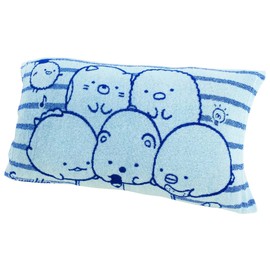 MORIPiLO 4620840 Morishita Sumikko Gurashi Pillow Cover, Cover, 13.8 x 19.7 x 24.8 inches (35 x 50 x 63 cm), Compatible with Both Children, Adults, Unisex, Washable, Character Goods, Blue